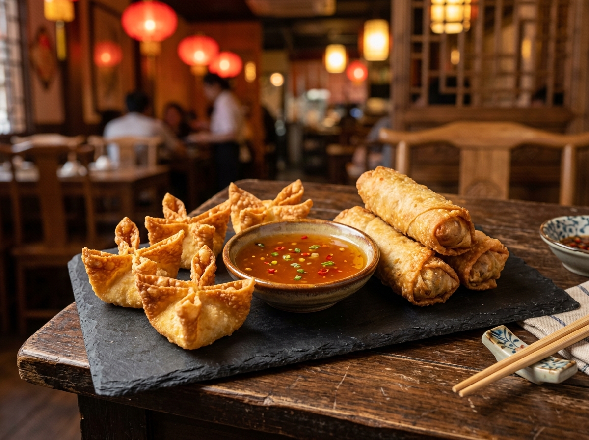 Crab Rangoons & Appetizers